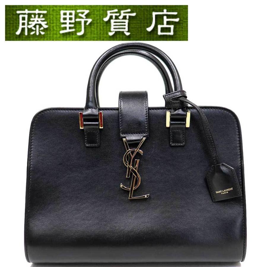 SAINT LAURENT サンローラン YSL ベイビーカバス 2way ハンドバッグ