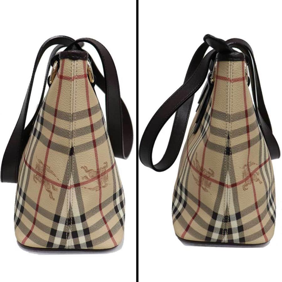 BURBERRY（バーバリー） ノバチェックトートバック PVC × レザー