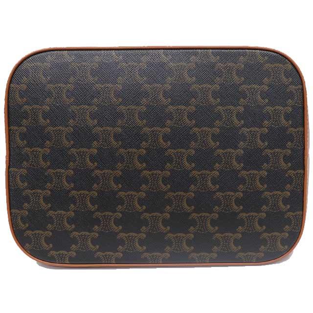 TRIOMPHE （美品）セリーヌ CELINE ミディアム バケット 191132CAS