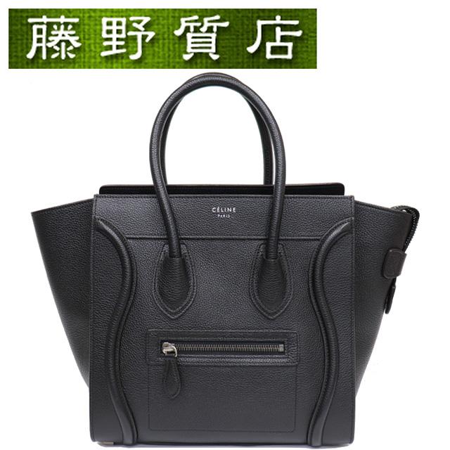 CELINE（セリーヌ） ラゲージ マイクロショッパー トートバッグ レザー