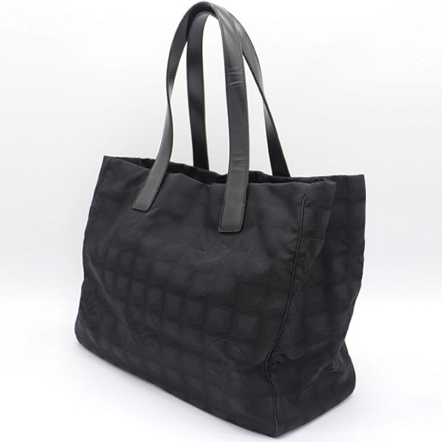 ニュートラベルライン シャネル CHANEL トート MM ナイロン レザー
