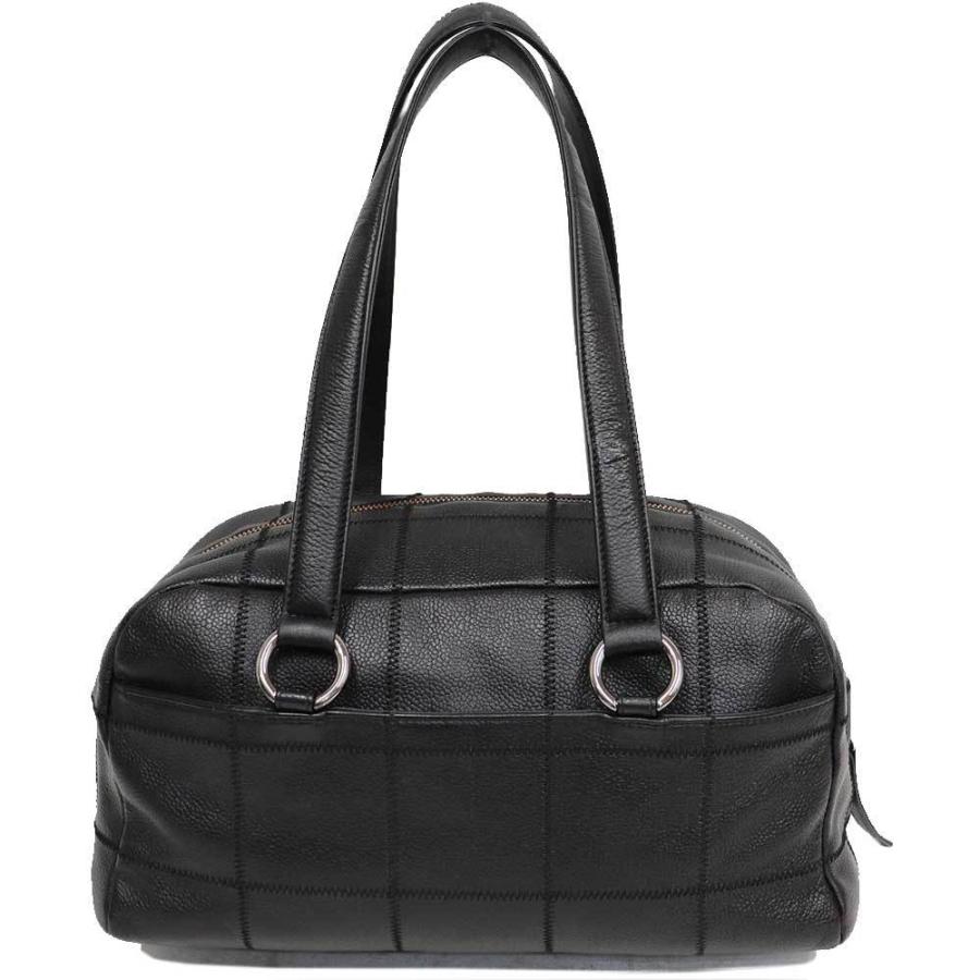 Chocolate bar シャネル CHANEL チョコバー ミニボストンバッグ 黒