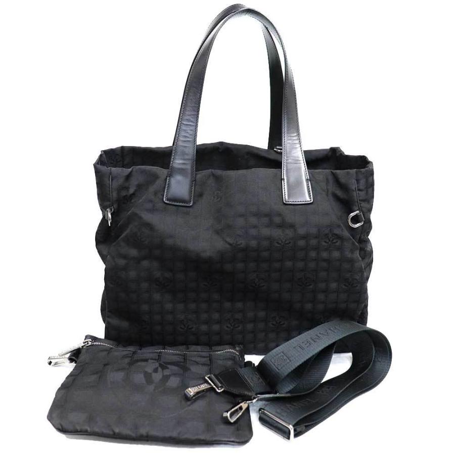 ニュートラベルライン シャネル CHANEL トートバッグ ポーチ付き 2way