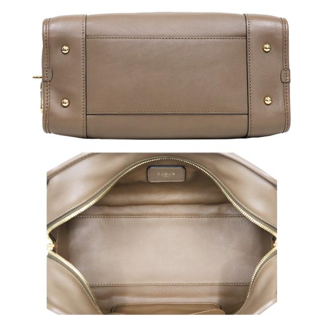 Amazona（LOEWE） ロエベ LOEWE アマソナ28 ハンドバッグ レザー 茶