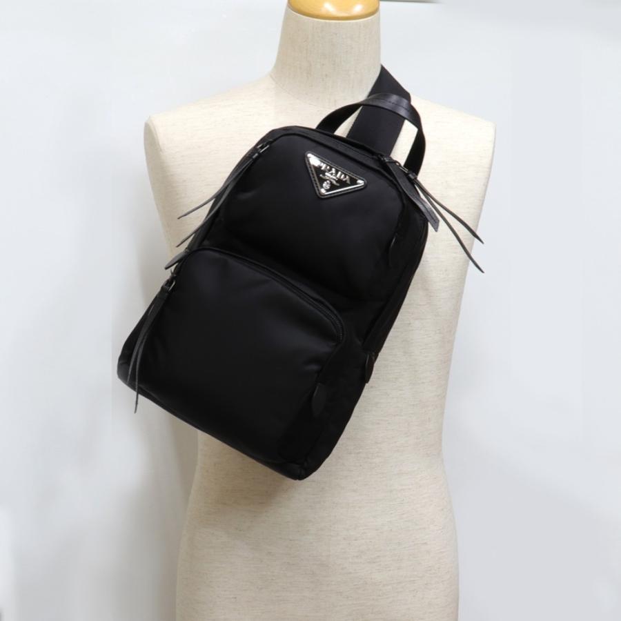 PRADA（プラダ） 美品 ボディ バッグ リュック ショルダー ナイロン 黒