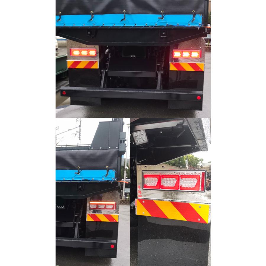 スーパーグレート 三菱 ふそう ファイバー LED トラックテール