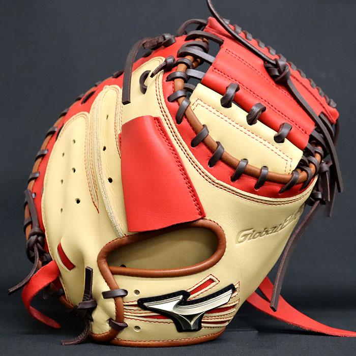 野球 ミズノ ジュニア軟式 キャッチャーミット グローバルエリート