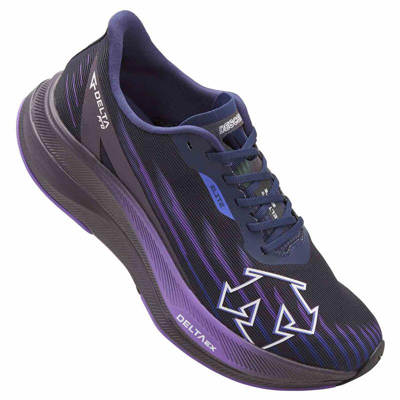 DESCENTE（デサント） メンズ ランニングシューズ 厚底 マラソン