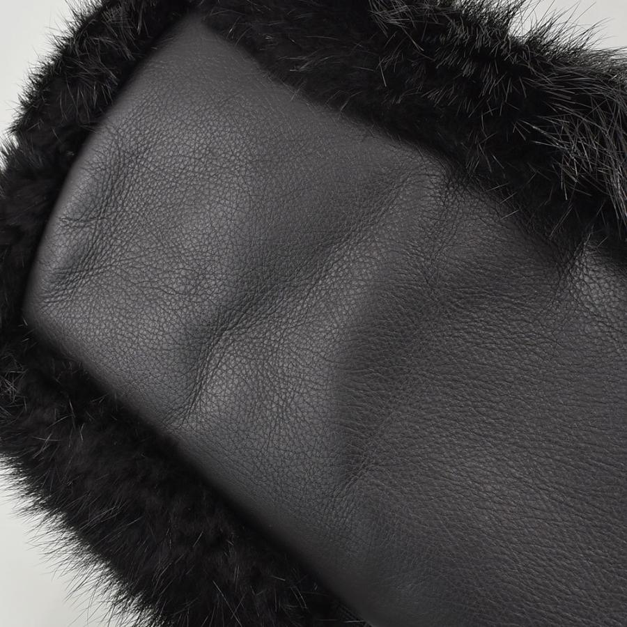 MONCLER（モンクレール） ハンドバッグ ファーバッグ 2wayショルダー