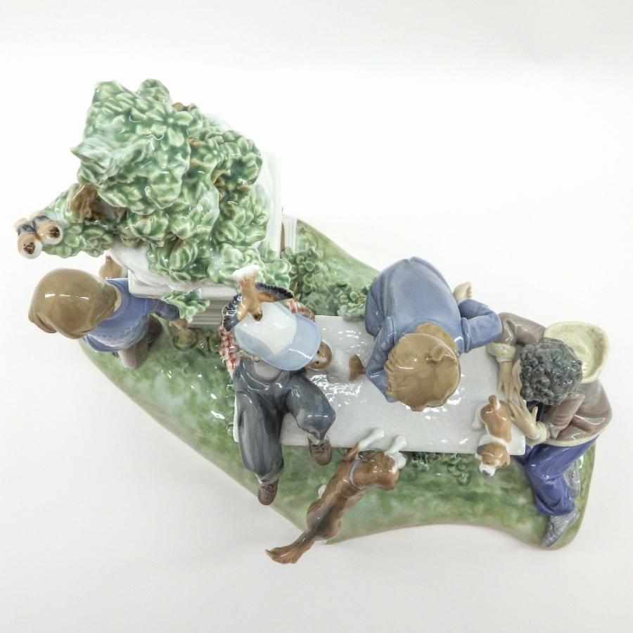 リヤドロ #5539「犬と少年たち」 廃番 レア 希少 ☆送料無料 Lladro