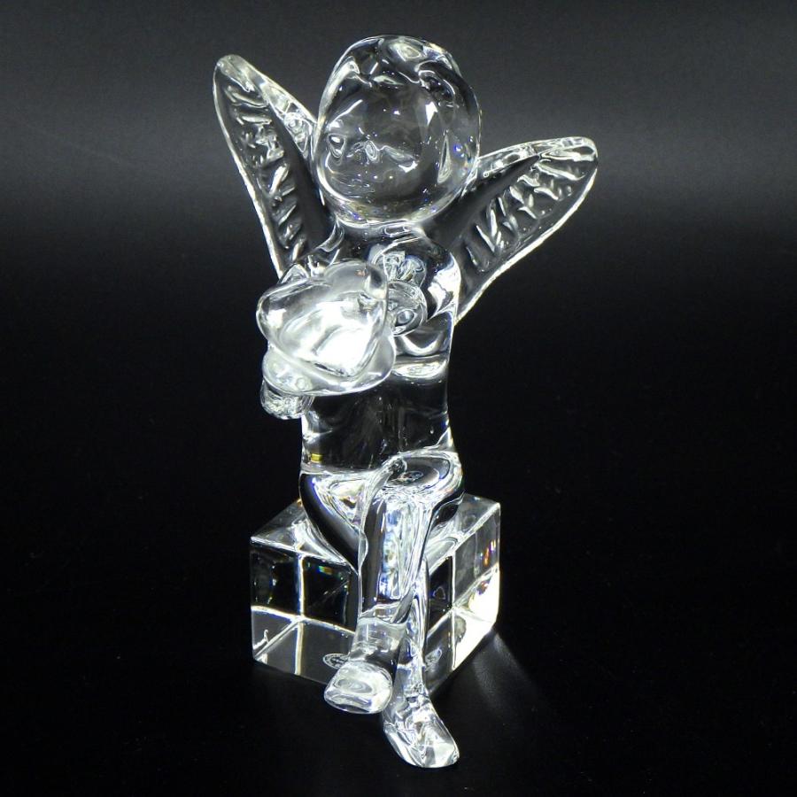 バカラ（Baccarat） アンジェロ ハート 天使 クリスタルガラス ☆送料