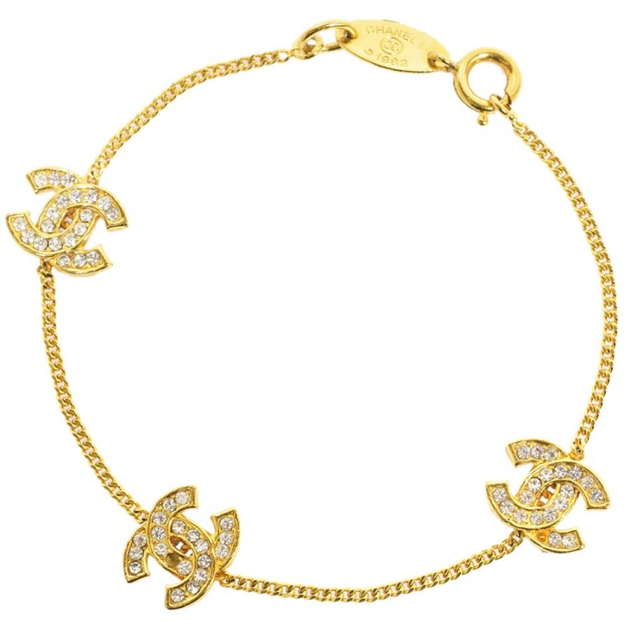 CHANEL（シャネル） トリプル ココマーク ブレスレット ヴィンテージ