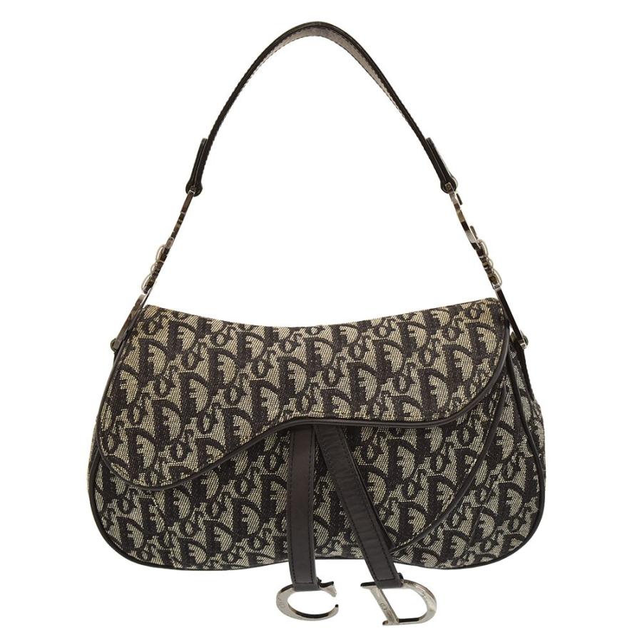 Christian Dior クリスチャンディオール トロッター サドルバッグ ワン