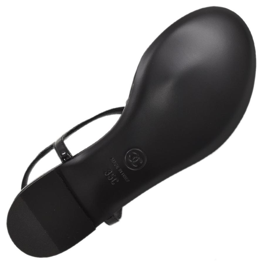 CHANEL（シャネル） カメリア トングサンダル ビーチサンダル レザー