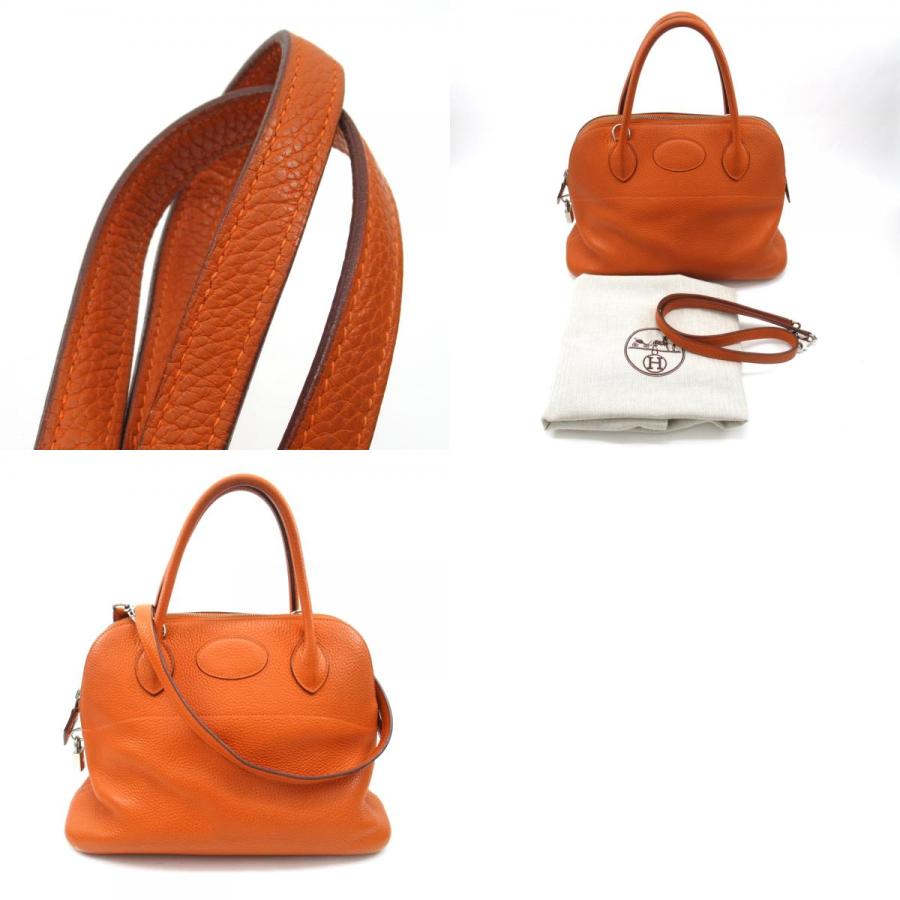 HERMES（エルメス） ボリード31 □H刻印 シルバー金具 ハンドバッグ