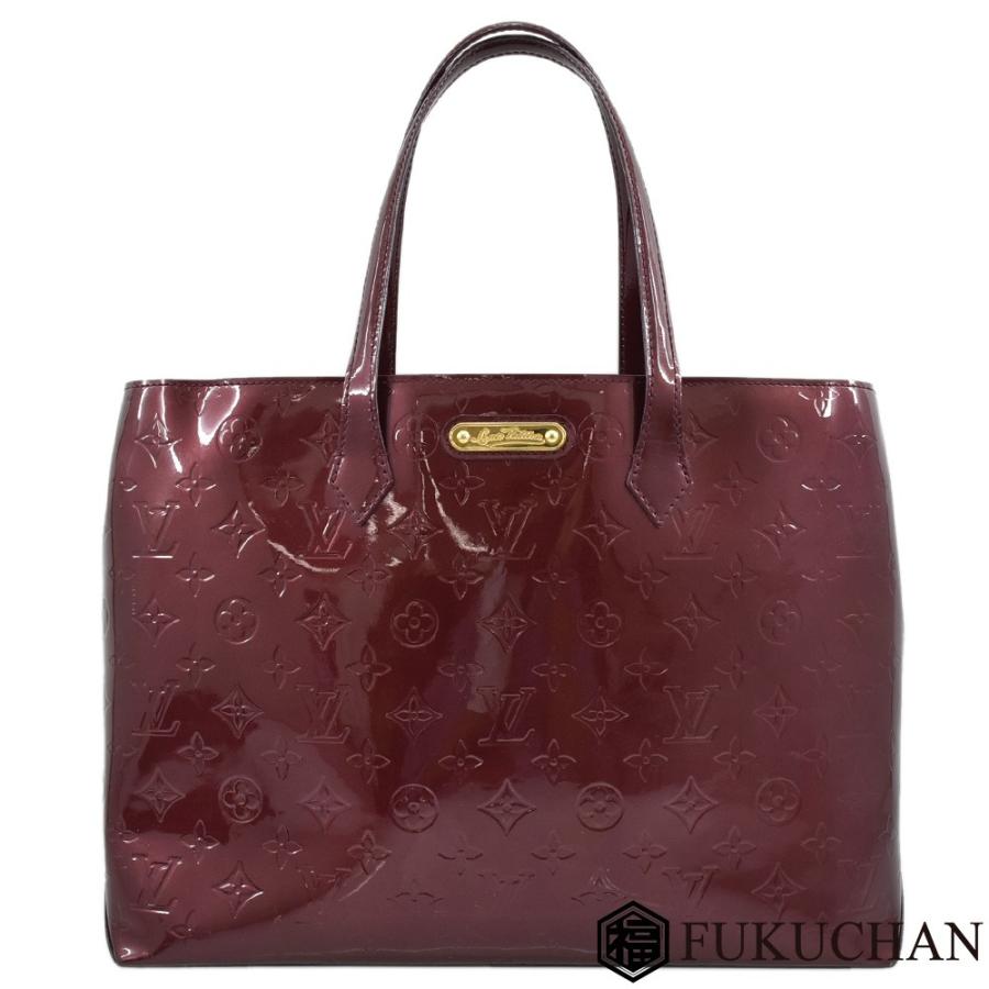 LOUIS VUITTON ルイ・ヴィトン モノグラム・ヴェルニ ウィルシャーMM