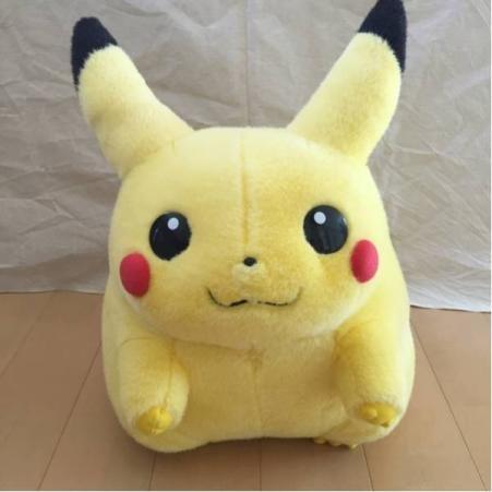 TOMY 初期 ピカチュウ 等身大 ぬいぐるみ 1/1 1997年製 赤タグ レトロ