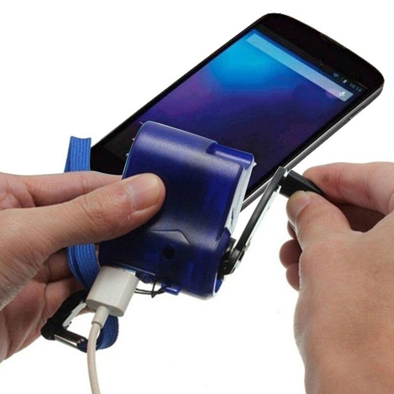 iPhone 手動充電器 ポータブル充電器 急なバッテリー切れに スマホ