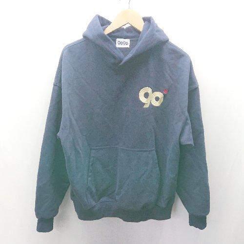◇ 9090 ナインティナインティ logo hoodie sweat シンプル