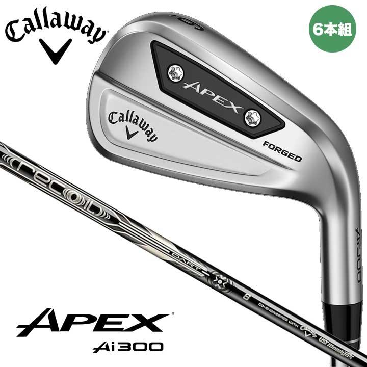 Callaway（キャロウェイ） APEX Ai300 アイアンセット 6本組（#5〜9