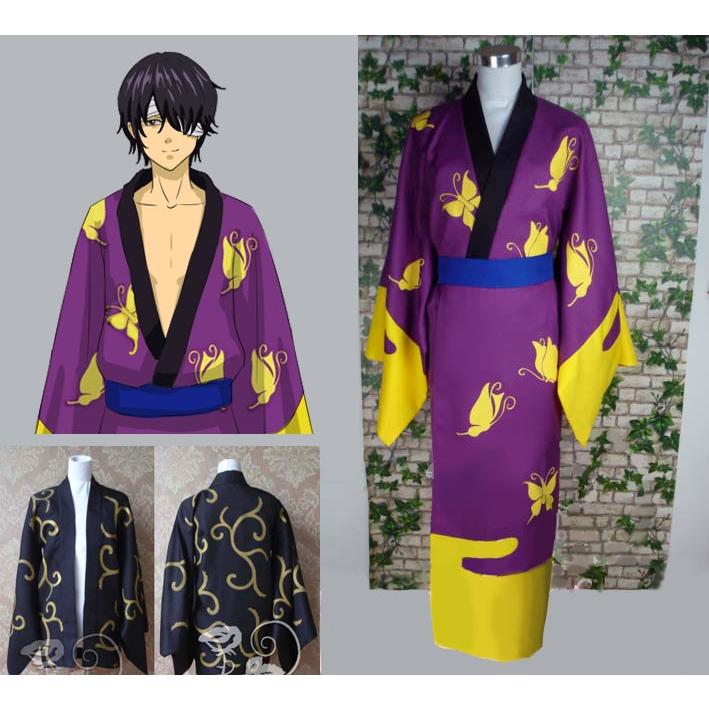 高杉晋助 羽織付き 銀魂 コスプレ衣装 コスチューム : フルグレース