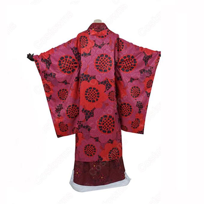 鬼滅 堕姫（だき）花魁服 着物 コスプレ衣装 『鬼滅の刃』（きめつのや