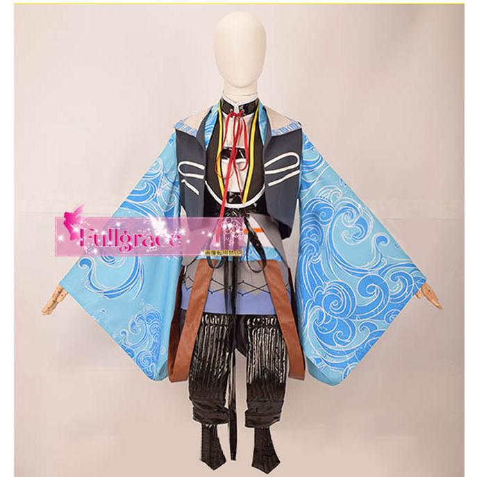 浦島虎徹 刀剣乱舞 コスプレ衣装 肩防具 腰鎧 足防具付き コスチューム