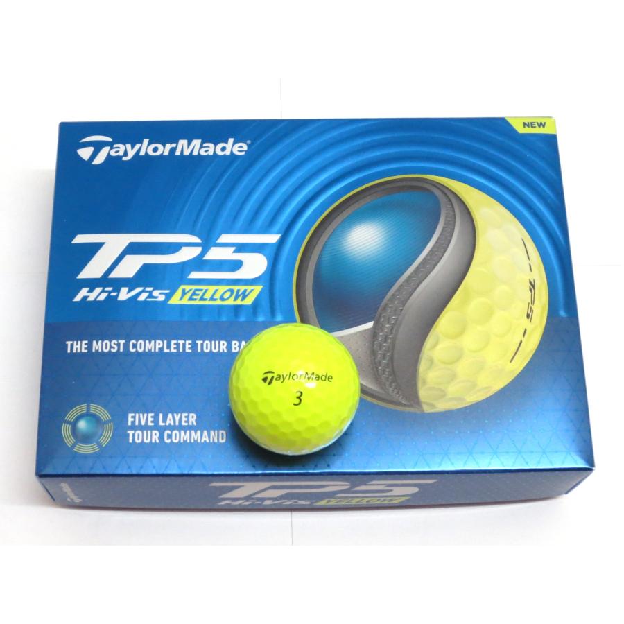TP5 新品☆テーラーメイド☆TP5 ボール☆5層構造 ツアーボール☆2024