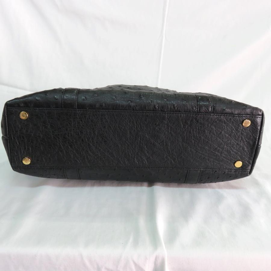 GZ 人気 本物 オーストリッチ ハンドバッグ トートバッグ 36cm 本革