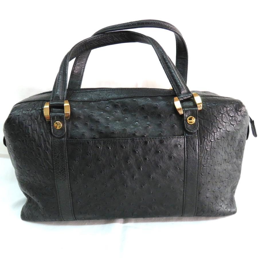 GZ 人気 本物 オーストリッチ ハンドバッグ トートバッグ 36cm 本革