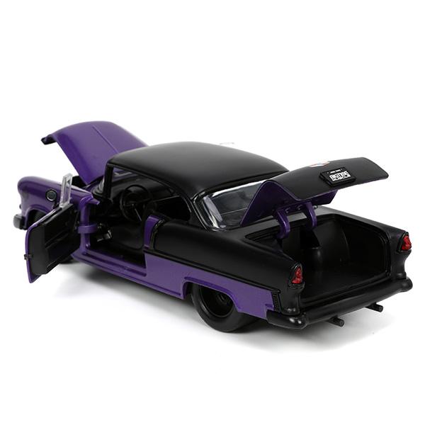 Jada ミニカー アメ車 1955 シボレー ベルエア JADATOYS 1:24 BTM 1955