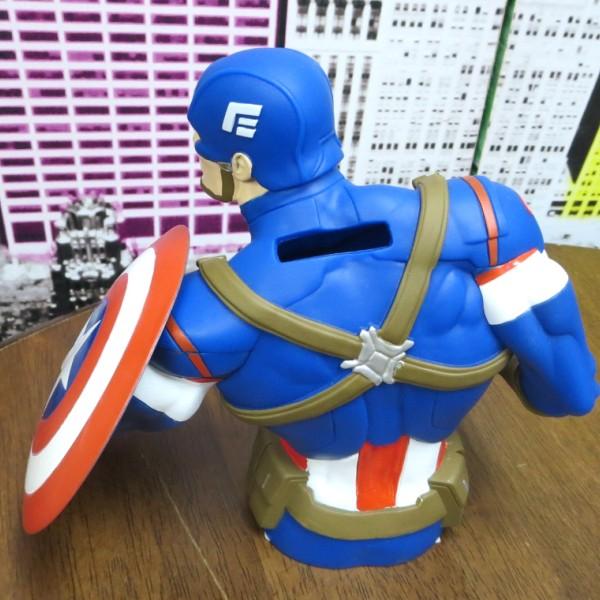 MARVEL（マーベル） キャプテンアメリカ フィギュア バンク 貯金箱