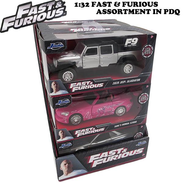 Jada JADATOYS 1/32 ワイルドスピード ミニカー 6台アソートセット