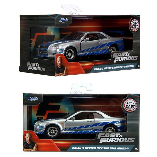 Jada ワイルドスピード ミニカー 1/32 日産 スカイライナー r34 JADA