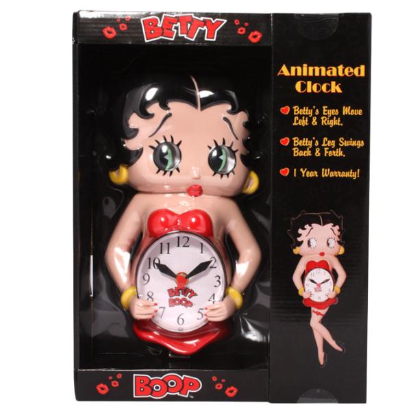 BETTY BOOP（ベティ ブープ） 壁掛け時計 キャラクター かわいい べテ