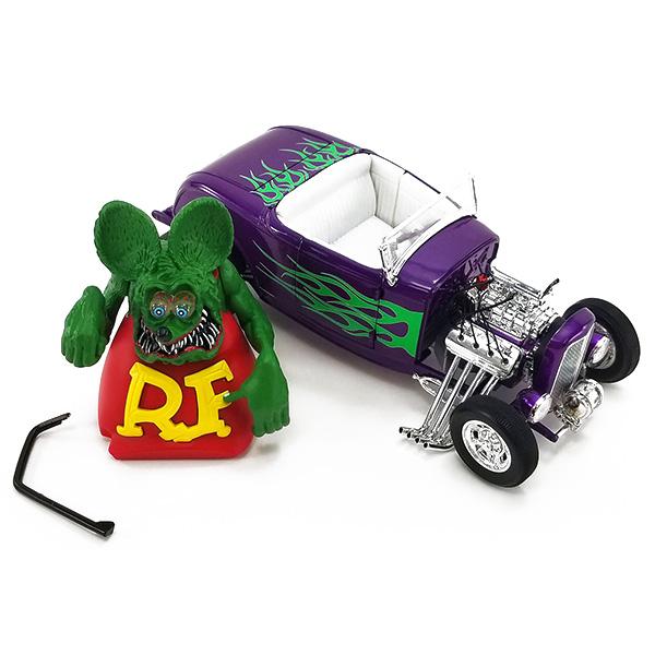 RAT FINK（ラットフィンク） ミニカー 1/18 フィギュア付き 1932