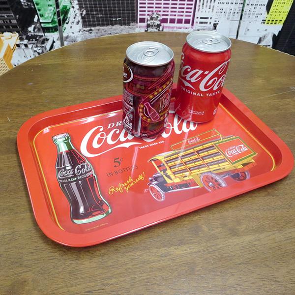 Coca Cola（コカコーラ） グッズ レクタングル ティン トレイ