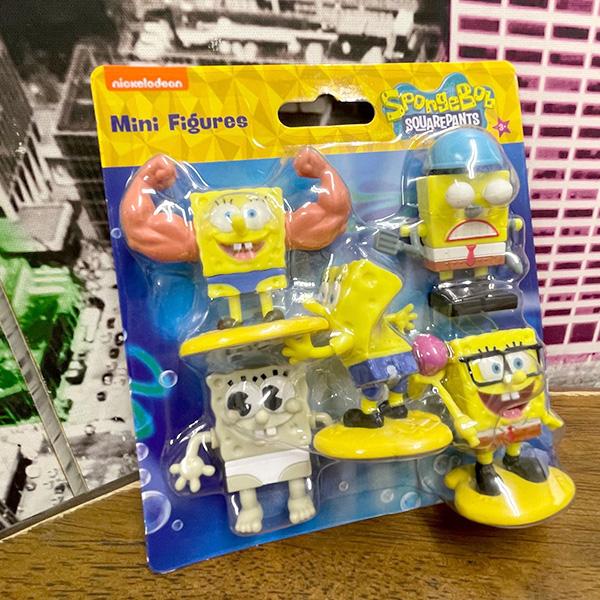 スポンジボブ おもちゃ フィギュア 5体 セット スポンジ・ボブ グッズ
