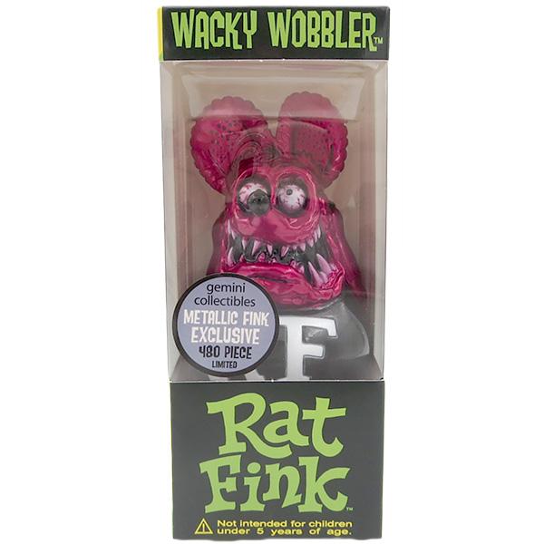 RAT FINK（ラットフィンク） ファンコ メタリック レッド フィギュア