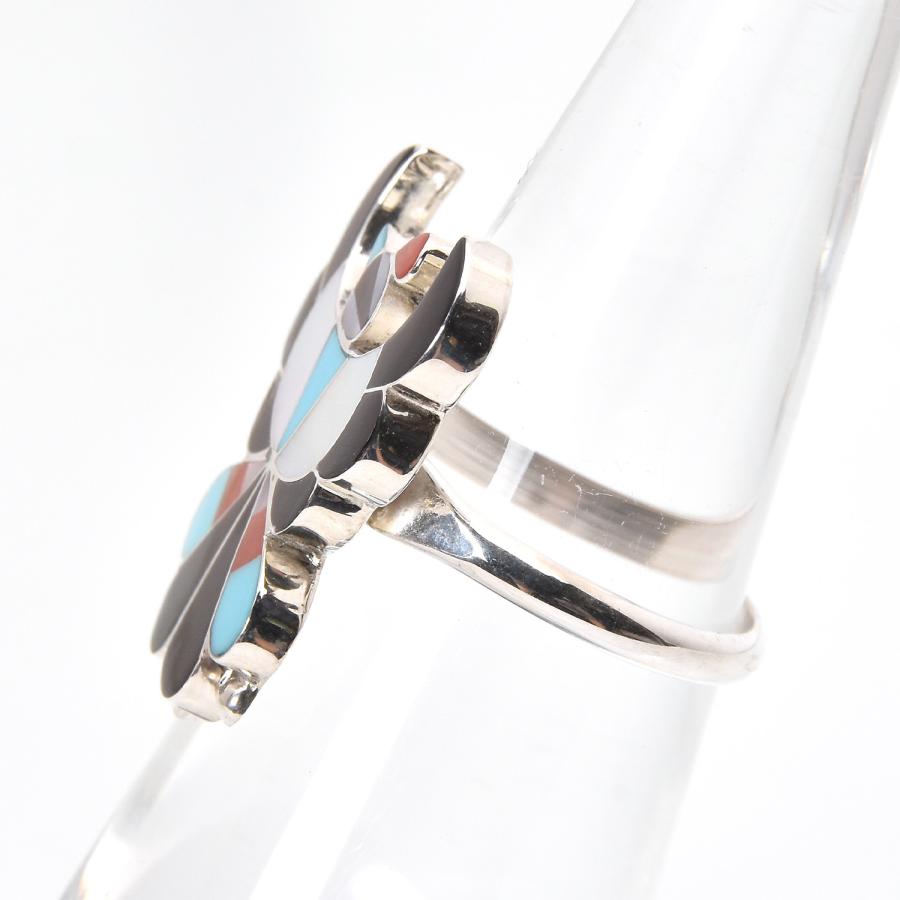 Indian Jewelry FUNNY公式ストア ズニ族 Breon Wallace サンダーバード