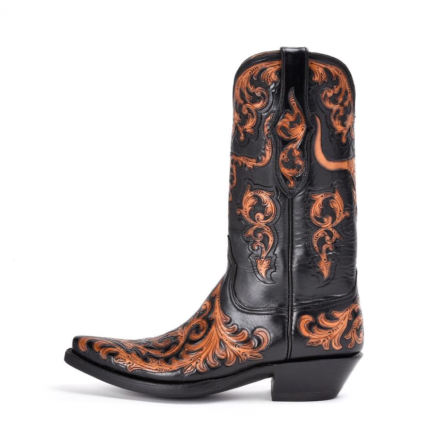 FUNNY公式ストア BLACK JACK メンズ カウボーイ ブーツ [HT-189 ハンド