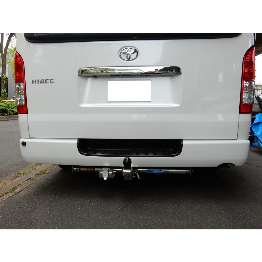 ハイエースワイド GDH TRH KDH 200 ステンレス ヒッチメンバー サン