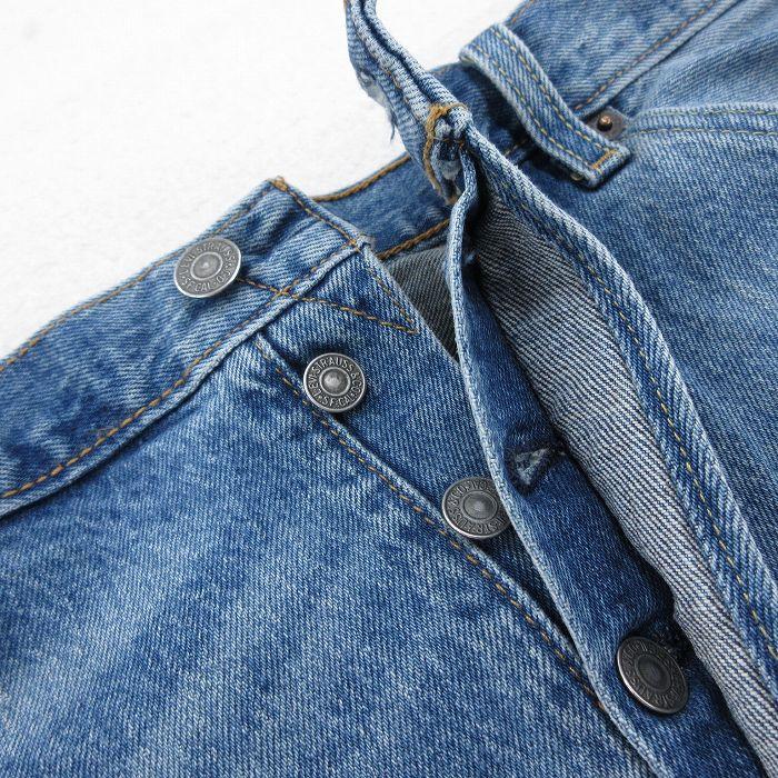 Levi's（リーバイス） W36/古着 ジーンズ Levis 501 メンズ ヒゲ 紺