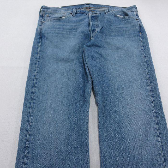 Levi's（リーバイス） W36/古着 ジーンズ Levis 501 メンズ ヒゲ 紺