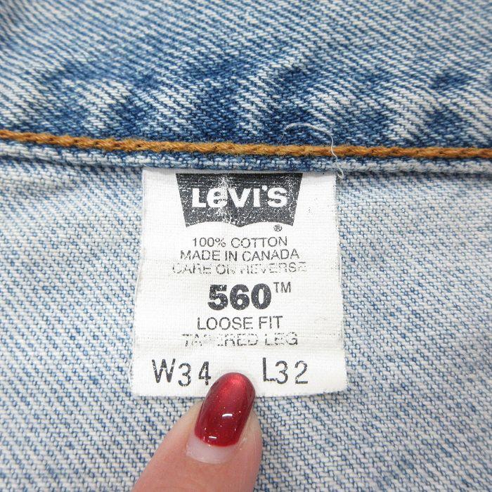 Levi's（リーバイス） W33/古着 Levis 560 ジーンズ メンズ 00年代 00s