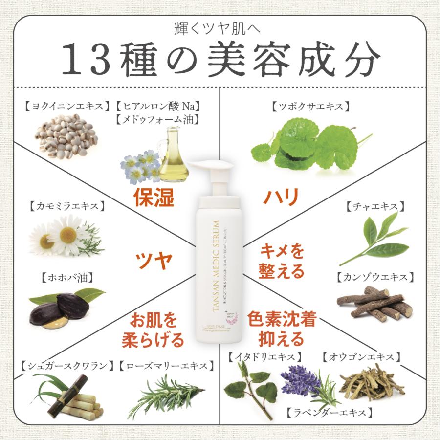 TANSAN MAGIC 美容液 美白 炭酸 メディックセラム オールインワン 肌