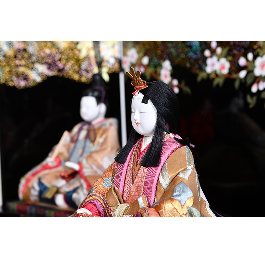 江戸木目込】【木目込】木目込／親王飾?木目込人形：瑞麗雛雛：伝統