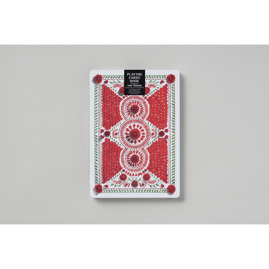 吉田ユニ】PLAYING CARDS red (BOOK TYPE) トランプブック : 銀座 蔦屋