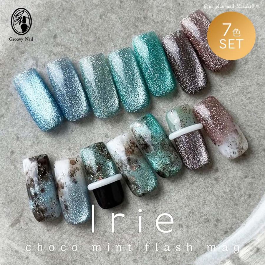 アイリー Irie チョコミントフラッシュマグ 12g 7色セット マグネット