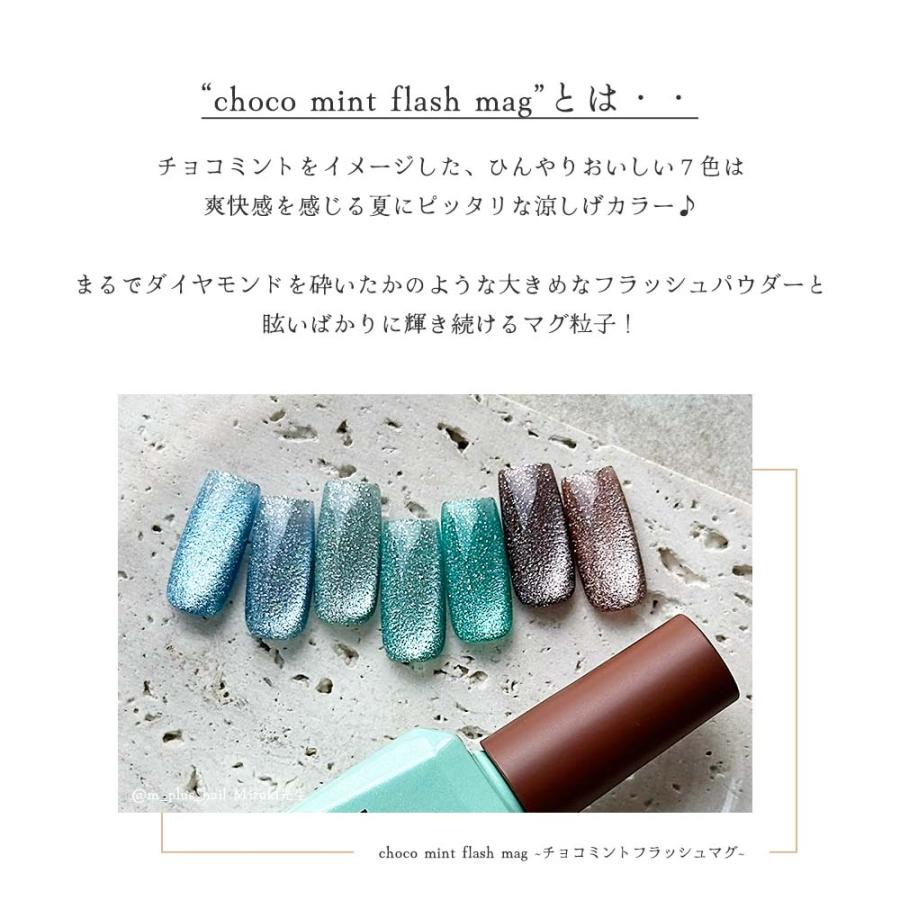 アイリー Irie チョコミントフラッシュマグ 12g 7色セット マグネット